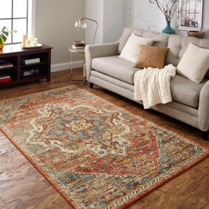 Area Rug in living room | Flooring Concepts