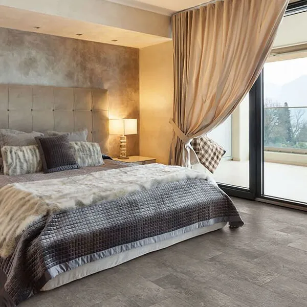 Bedroom Luxury Vinyl Flooring | Flooring Concepts
